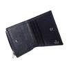 Gucci Zipper Closure Denim Wallet Small Women's Dark Blue