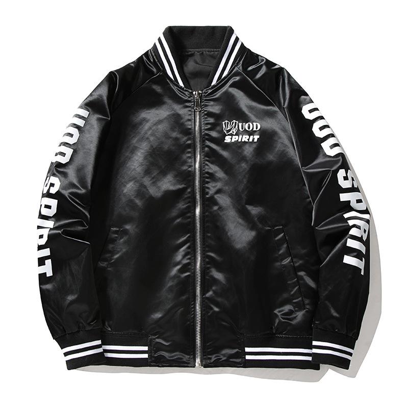 New Men's Casual Hooded Loose Jacket Korean Style Workwear Men's Jacket Trendy Men's Flight Suit