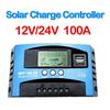 Hot Sell Solar Charge Controller MPPT 30A 50A 80A 100A LCD Display 12V 24V AUTO Dual USB Solar Charge And Discharge Controller