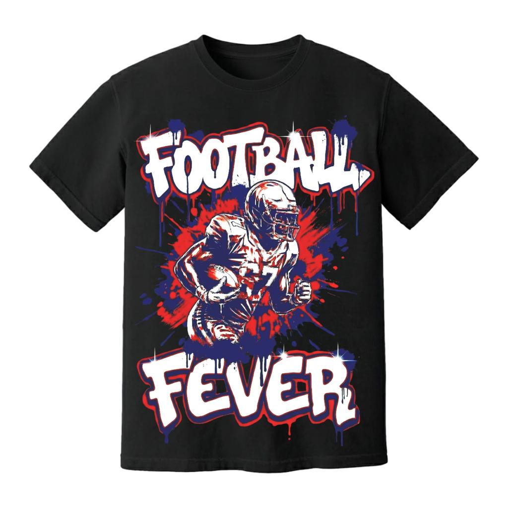 Football Fever Running Back In Unisex & Adult Style Color Tees