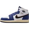 Air 1 Retro High OG PS Rare Air - Deep Royal Blue Kids Sneakers White Neutral-Grey Black FD1412-100