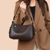 Модная ретро сумка высокого класса для женщин, универсальная повседневная сумка из мягкой кожи для мам среднего возраста, дорожная сумка на одно плечо с диагональной петлей