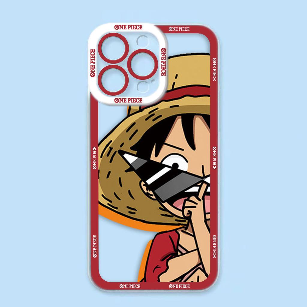 Anime One P-Piece Luffy Zoro Clear Phone Case For Samsung A72 A71 A57 A56 A55 A53 A52 A51 A36 A35 A33 A32 A26 A24 A23 A22 Case