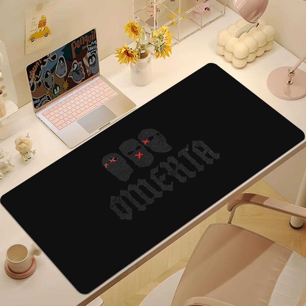 Singer OOmerta RRecords For Computer Game Big Keyboard Office Large Mouse Mat Pad Antislip Rubber PC Mice