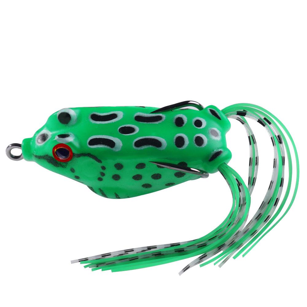 Лягушка рыболовные приманки Gamakatsu Hook Long Cast Topwater мягкая искусственная приманка для щуки, змееголового окуня