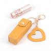 Compact Lipstick Pouch: Stylish Coin Purse & Keychain Mini Storage Bag with Packaging