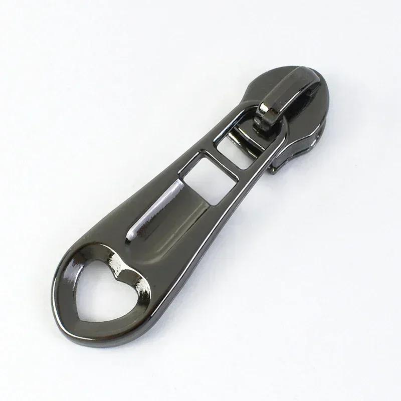 5-30Pcs Meetee 5# Nylon Zipper Sliders for Bags Garment Decor Zippers Puller Tents Home Textiles Zip Repair Sewing Accessories