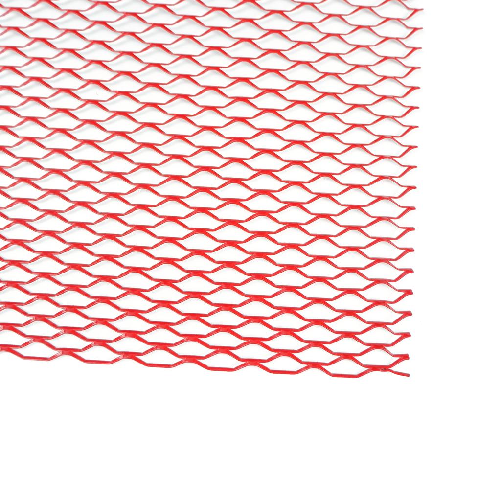 100x33см Алюминиевая Гоночная Решетка Бампера Сетка Вент Черный Серебристый Красный Синий Тюнинг Универсальная Защита Дом Сад