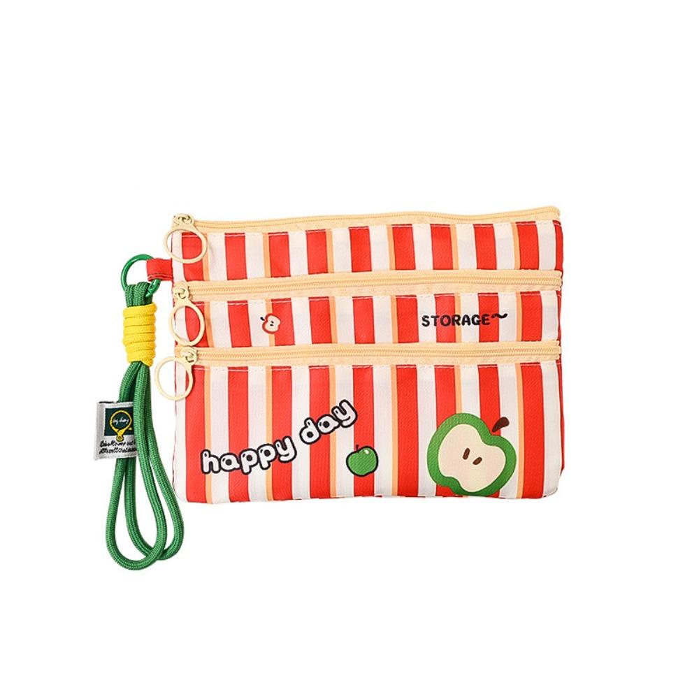 3 Layer Portable Passport Bag Multiple Card Slots Travel Storage Passport Clip Licenses