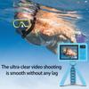 IP68 Waterproof Digital Camera 48MP High Resolution Underwater Photography 10ft Depth Lightweight Design for Snorkeling