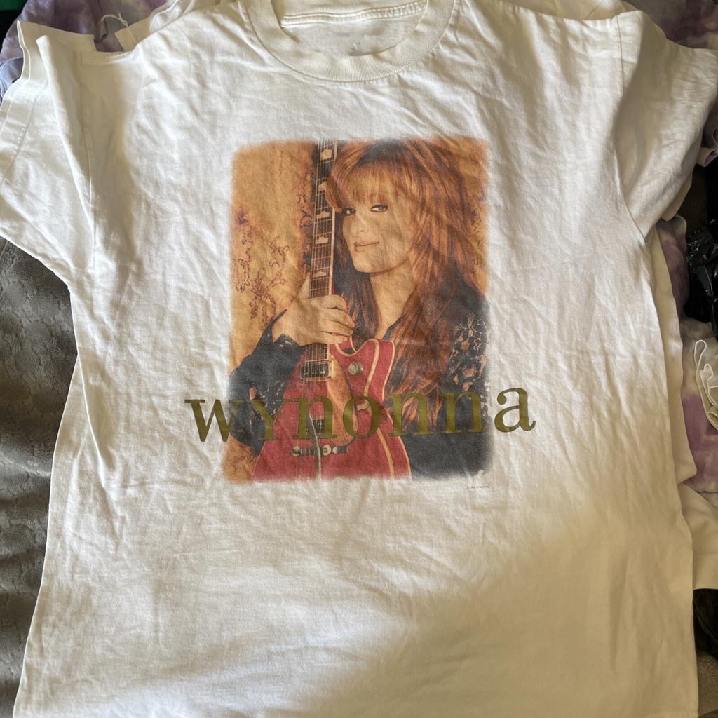 Vintage Wynonna Judd 1997 Concert White Cotton All size S-5XL T-shirt