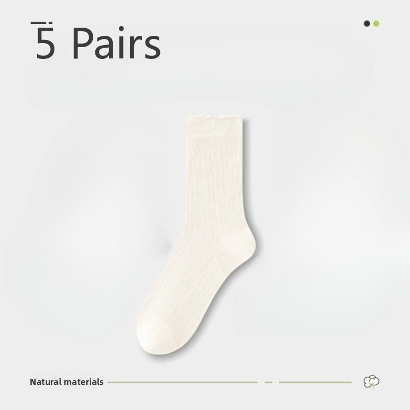 5 пар женских ультратонких прозрачных сетчатых дышащих носков для льда на весну и лето