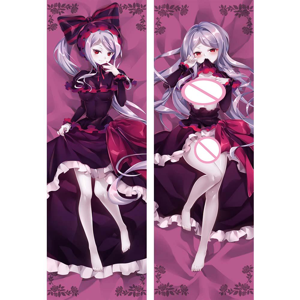 Overlord Shalltear Dakimakura Anime Otaku 2-Side Printed Waifu Decor Hugging Body Pillow Case Cushion Pillow Cover