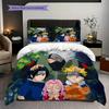 N-Narutos Set Anime Fans' Dream Threepiece Set 1 Duvet Cover 2 Pillowcase Without Core Christmas Birthday Gift Soft And Comfortable Bedding Set