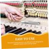 Totority 10 Pieces Piano Nails, Piano Tuning Pegs, Piano Tuning Wrench, Piano Tuning Hammer Lever, String Instrument Tuning Pins, Piano Repair Parts,