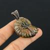 Древо Жизни Аммонит Ископаемый Драгоценный Камень Медная Проволока Обертывание Кулон Ручной Работы Ювелирные Изделия Свадебный Подарок