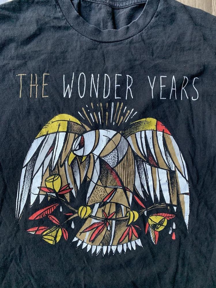 Хлопковая унисекс футболка The Wonder Years Band Classic S-5XL Go88