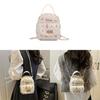 Rabbit Pattern Pu Crossbody Bag With Chain Strap For Daily Use And Fashion Accessory