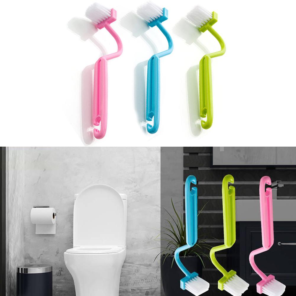 Bathroom Gadgets Toilet Brush Multi-Purposes Plastic