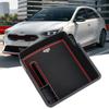 Автомобильный центральный подлокотник для хранения ящика для Kia XCeed Ceed GT 2018, органайзер для центральной консоли