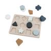 Silicone Stacking Toys Silicone Puzzle Board Shape Sorter Sensory Toys for Babies