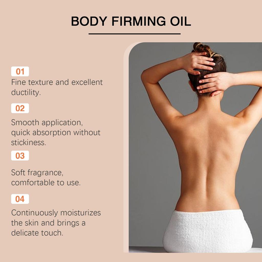 Body Firming Oil Body Oil Body Oil Rose Body Oil Corrector Body Oil For Moisturising Nourishing Skin 100ml
