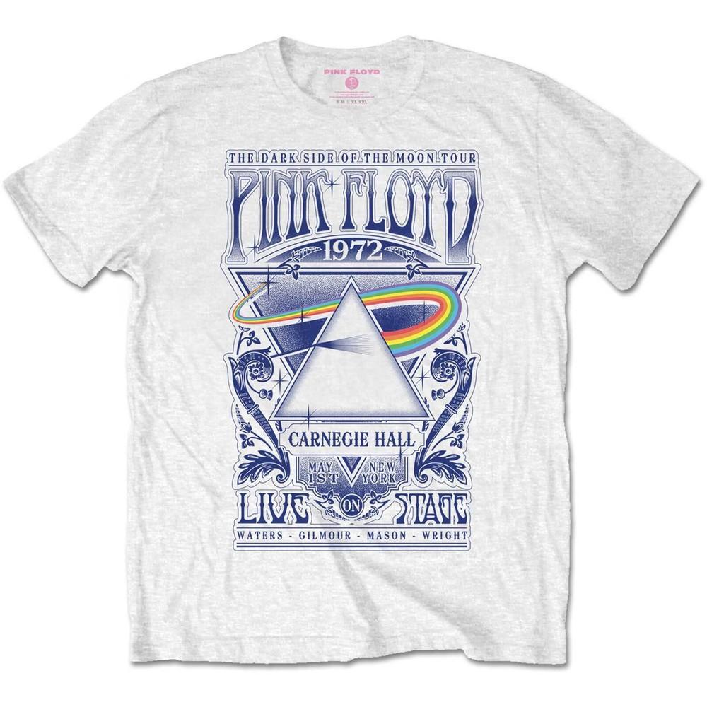 Официальная футболка Pink Floyd для мужчин, женщин, взрослых и детей - Карнеги-холл - от 3 до 11 лет