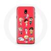 Case - Maniacase - Samsung Galaxy J7 2017 - Silicone - Flexible - BTS TinyTAN Animation BT21