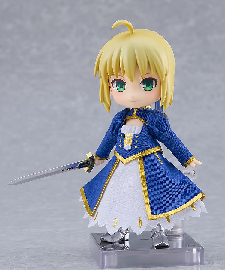 Good Smile Company Nendoroid Doll Fate/Grand Order Saber Altria Pendragon Complete Figure Fabric Magnet Plastic Painted Non-Scale