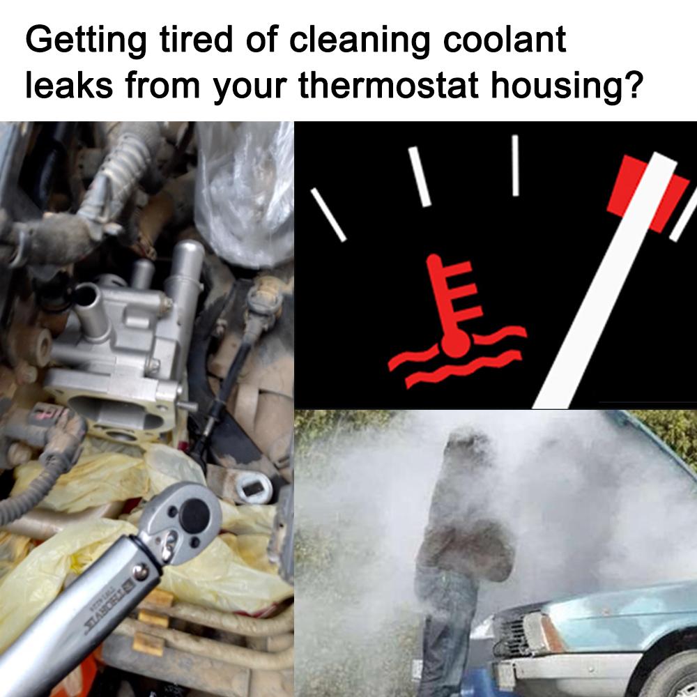 Алюминиевый корпус термостата 96817255 для Chevrolet Chevy Cruze Aveo Orlando, крышка корпуса термостата для Opel Astra Zafira Signum Moka