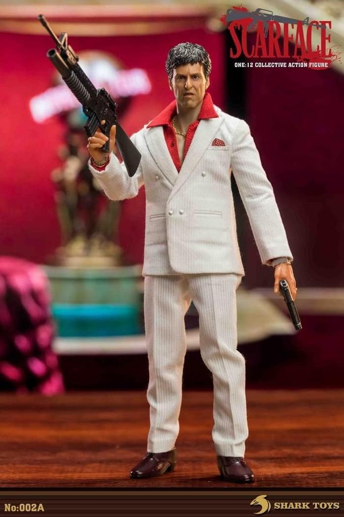 SHARK TOYS 1/12 Scale Figure: Furious Tony 002A Scarface Pacino