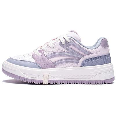 Плавающие нескользящие прочные низкие туфли для скейтбординга женские туфли для скейтбординга розовые фиолетовые AGCS078-2