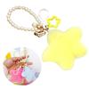 Plush Phone Lanyard Star Shaped Pendant Keychain Pentagrams Phones Chain Cellphones Strings Straps Bag Charm Accessory