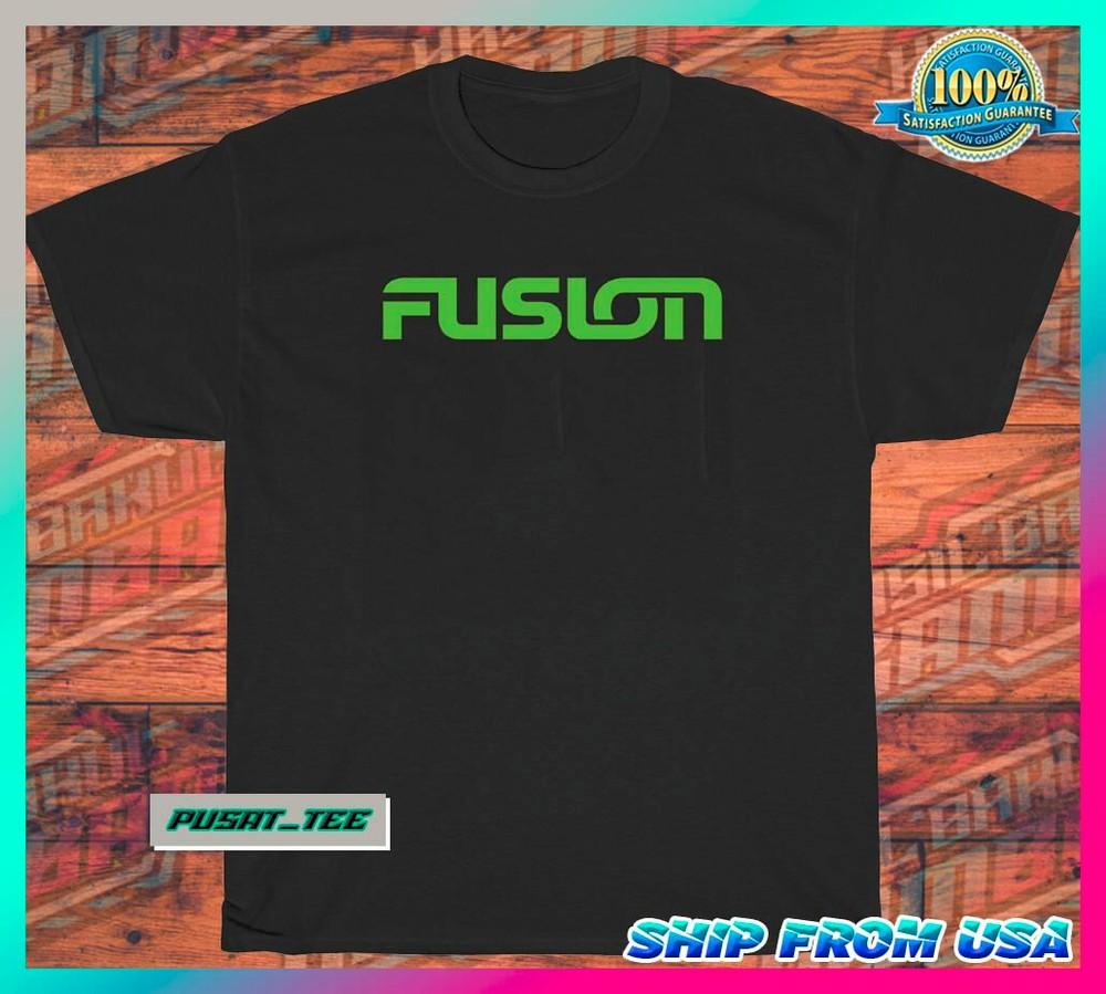 Новая футболка с американским смешным логотипом FUSION Car Audio, унисекс, размеры S-5XL