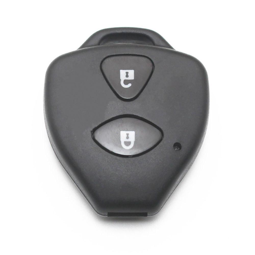 Чехол для ключа-брелока с 2 кнопками для Toyota Avensis Yaris Auris RAV4 Hilux IQ