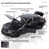 1:18 BMW M3 Model Car Exquisite Simulation Alloy Diecast Model High-Performance Coupe Pull Back Toy Car Collectible Decoration