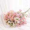 Искусственные цветы Real Touch Стол Центральное украшение Красивый уникальный шелковый букет из гипсофилы для сада