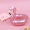 Mini Inflatable Flamingo Pool Float Toys Drink Float Cup Holder Party Toys