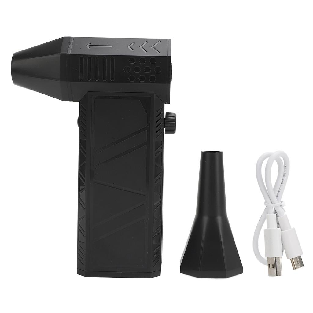 Jet Fan 130000RPM Brushless Motor Portable Jet Dryer Type C QC20W Fast Charging Electric Dust