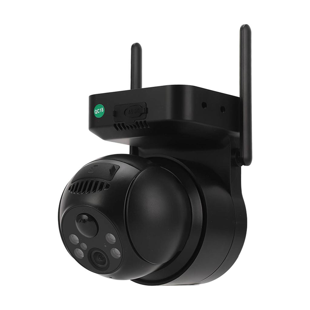 Солнечная камера безопасности Беспроводная наружная WiFi HD камера видеонаблюдения с питанием от батареи и функцией ночного видения