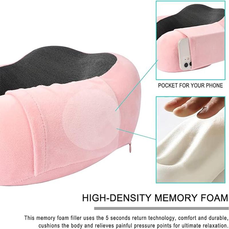 Подушка для путешествий U-образная подушка для шеи шейный отдел позвоночника самолетная подушка поддержка дорожные принадлежности для путешествий отдых машина поезд дом