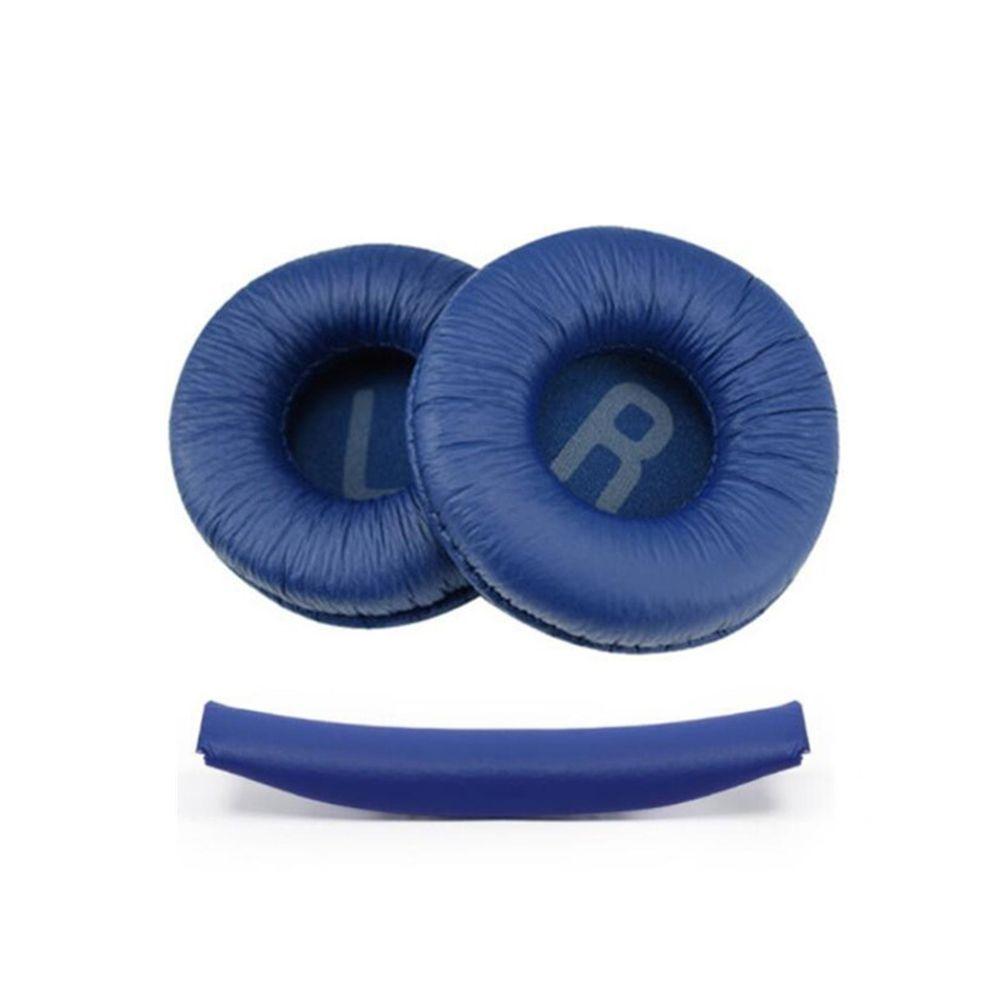 1 Pair Protein Leather Accessories Headphone Replacement Ear Pads Cushion Cover Headband