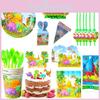 Vibrant Dinosaur Volcano Party Supplies To Enhance Your Childs Birthday Celebration