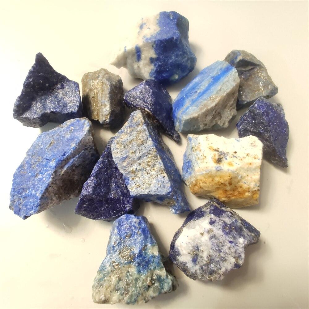 100g Natural Stone Lapis Lazuli Reiki Healing Stone Home Decoration Natural and Mineral Stones
