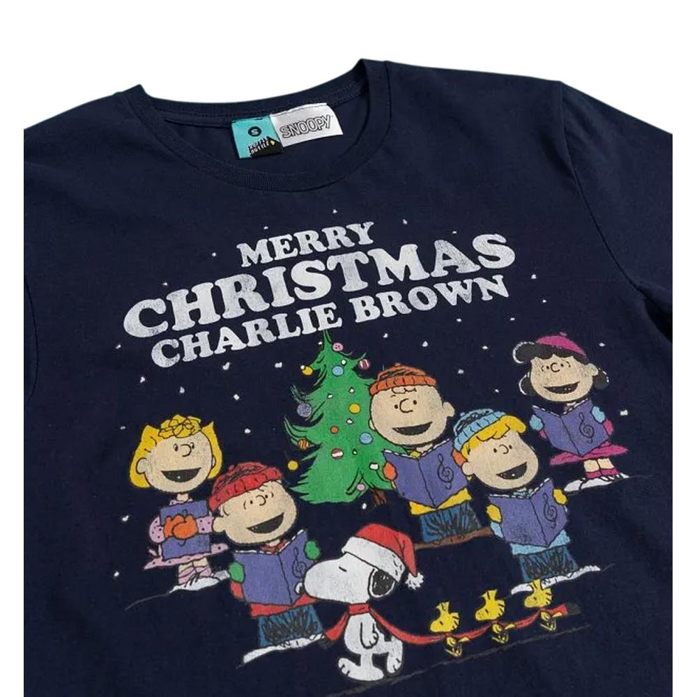 Peanuts Unisex Adult Charlie Brown Christmas T-Shirt