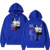 Rapper Niall Horan Dinner Party Live on Tour 2027 Print Hoodie  Hip Hop Vintage Long Sleeve Pullover Sweatshirts Streetwear