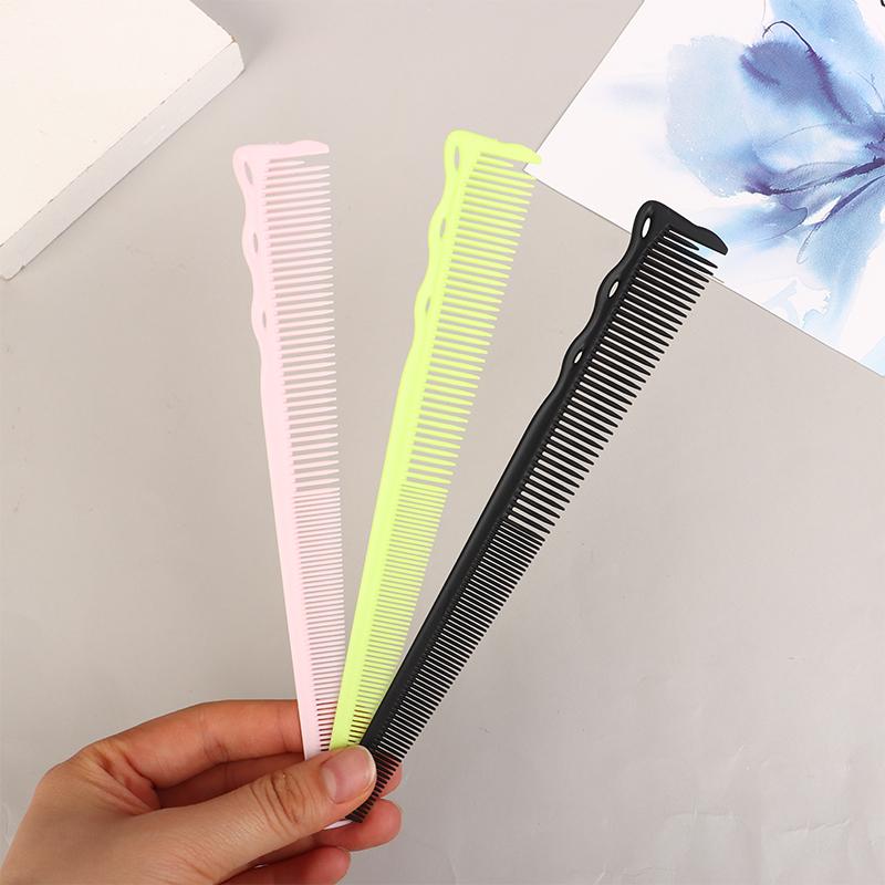 Двусторонняя расческа для стрижки волос Парикмахерская Профессиональные расчески для стрижки волос Бакенбарды Щетка для волос Инструменты для укладки волос в парикмахерской