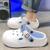 Men's Summer Wear, Stepping On Shit, Thick-soled Non-slip Driving Sports, Beach Bag Head Sandals Ins