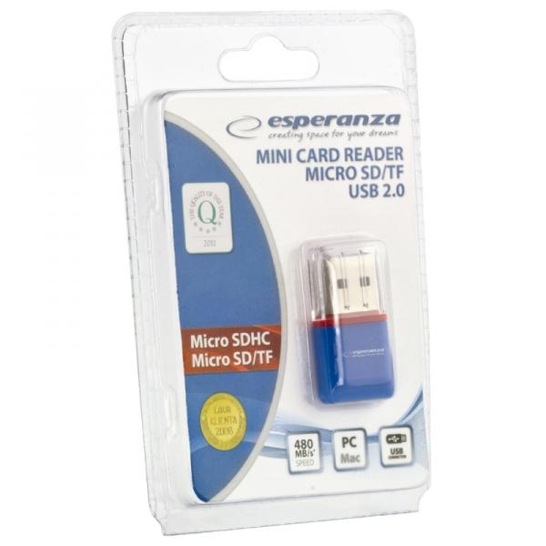 EA134B MICRO SD USB CARD READER ESPERANZA