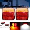 26LEDs Tail Light Trailer Truck Caravan-Taillight Turn Signal Indicator Number Plate Light Rear Reverse Brake Stop Lamp